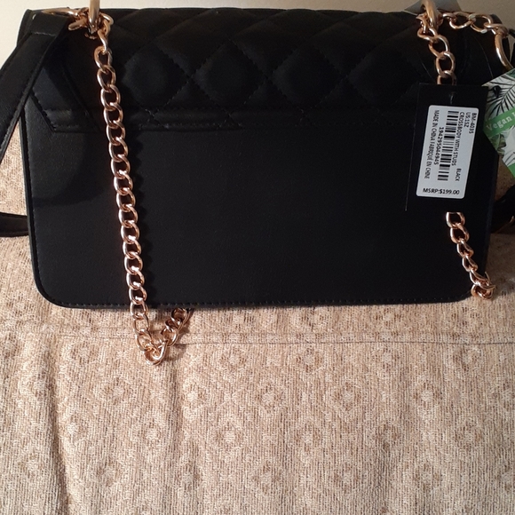 Rare Black and Gold Badgley Mischka Handbag (1) - Picture 3 of 11